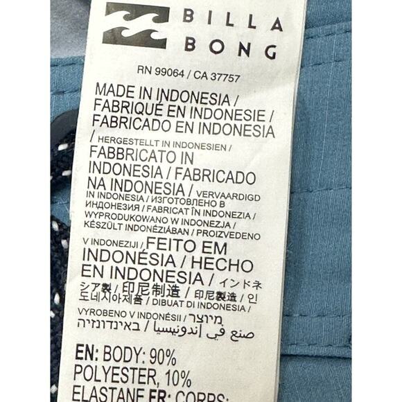 BILLABONG Tribong Pro Performance Swim Trunks Board Shorts Men’s Size 30 NWOT - Picture 5 of 10